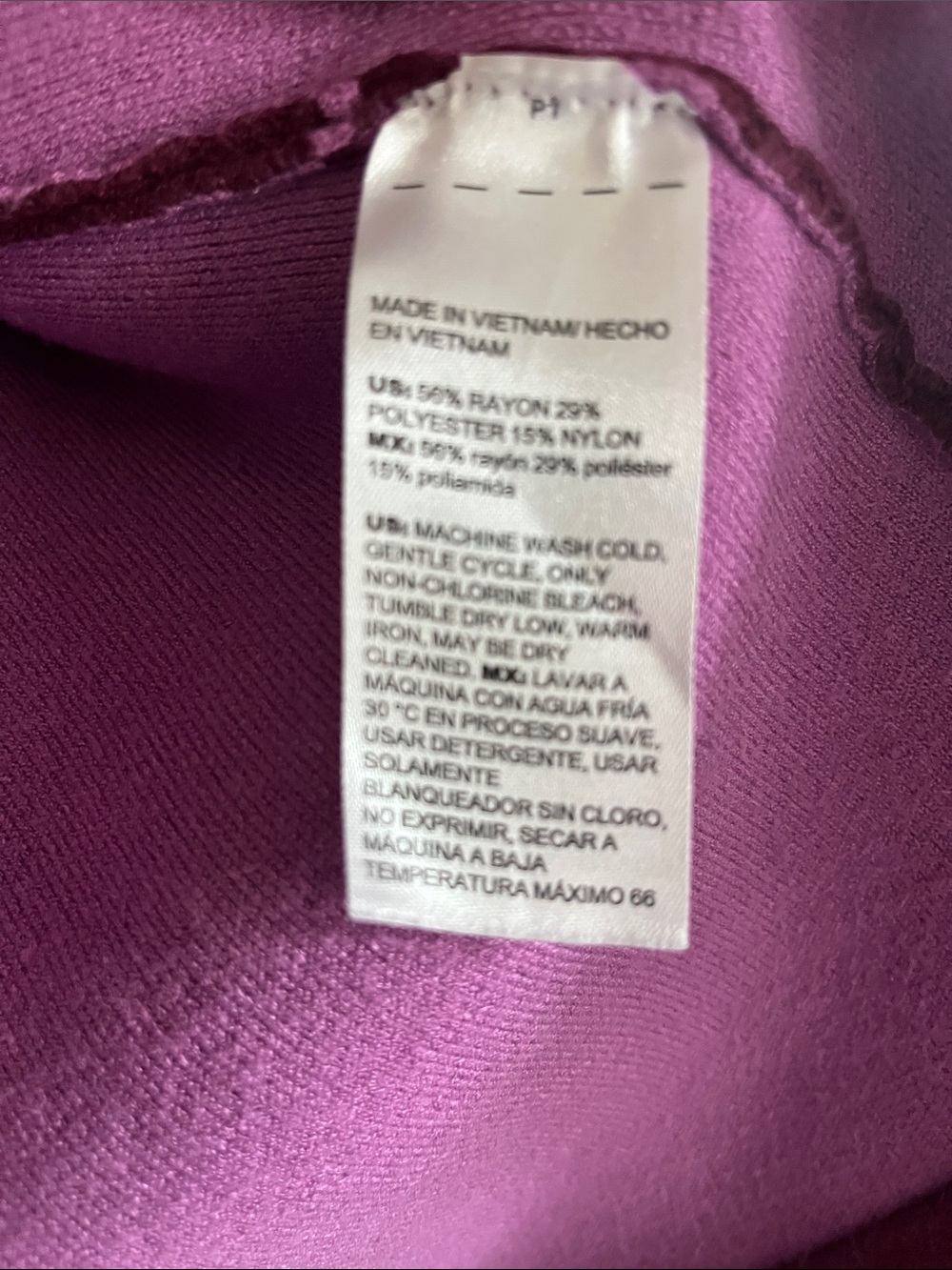 Chico's Deep Plum Single-Button Blazer - Picture 4 of 4